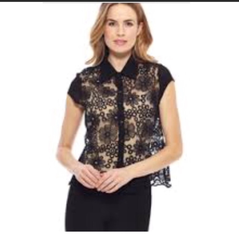 Miss Finch Lace Blouse